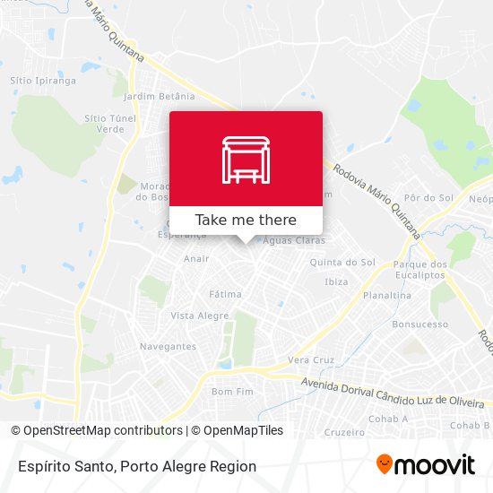 Espírito Santo map
