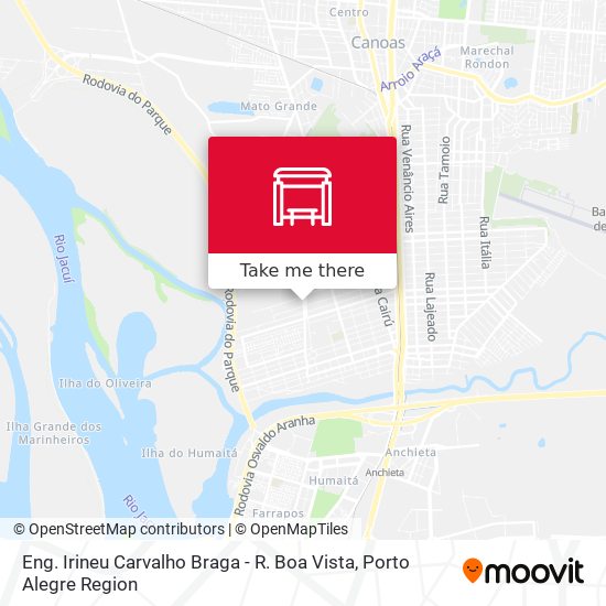 Eng. Irineu Carvalho Braga - R. Boa Vista map