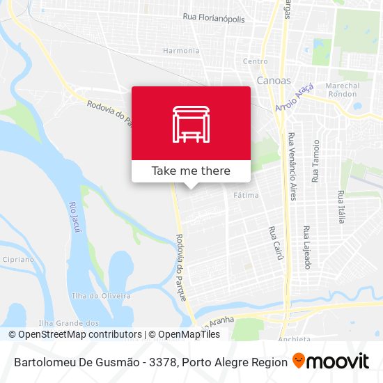 Bartolomeu De Gusmão - 3378 map