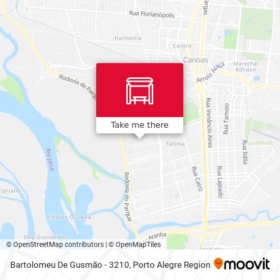 Bartolomeu De Gusmão - 3210 map
