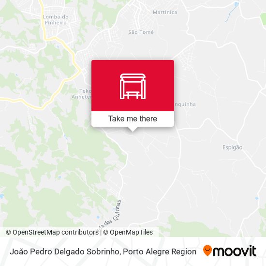 João Pedro Delgado Sobrinho map