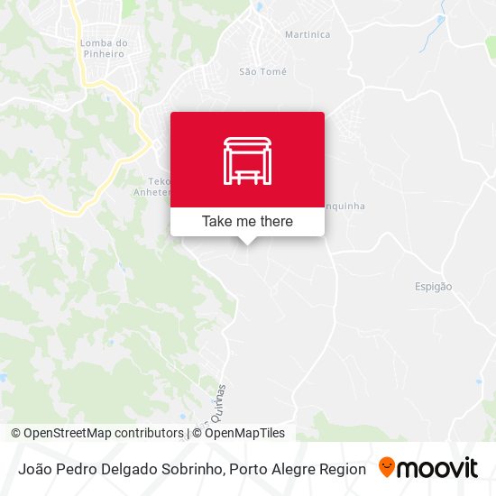 João Pedro Delgado Sobrinho map