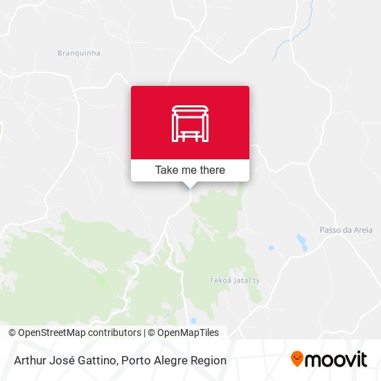 Arthur José Gattino map
