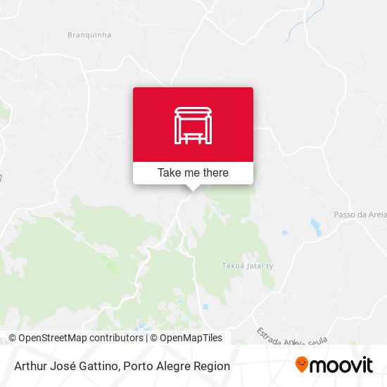 Arthur José Gattino map