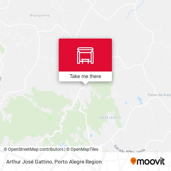 Arthur José Gattino map