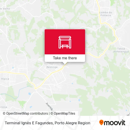 Terminal Ignês E Fagundes map
