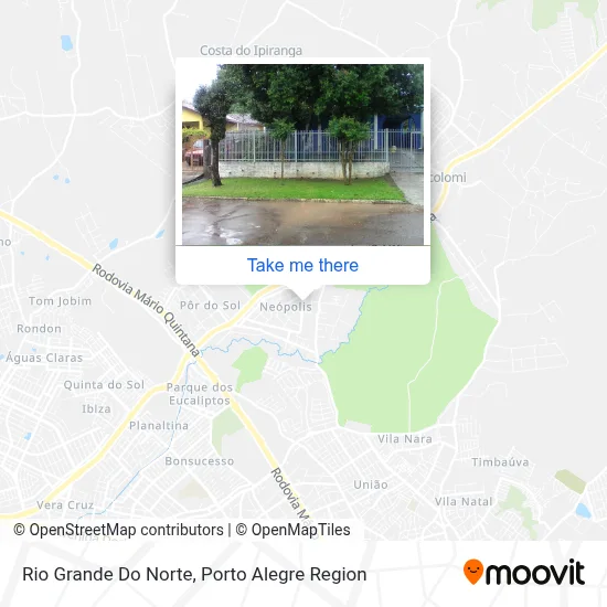 Rio Grande Do Norte map