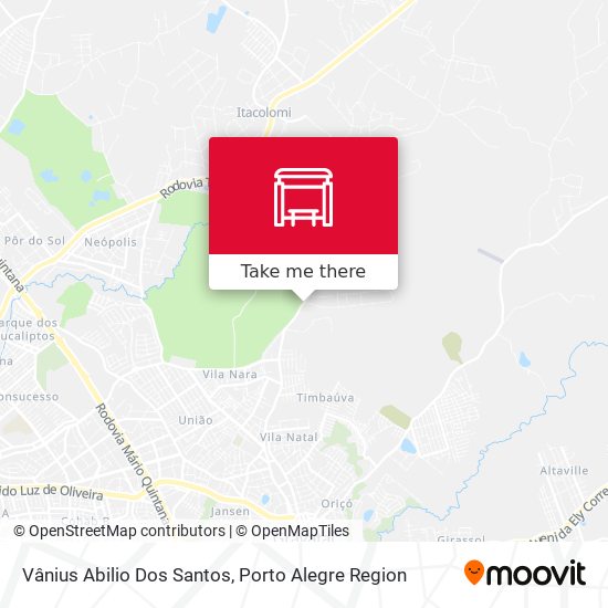Vânius Abilio Dos Santos map