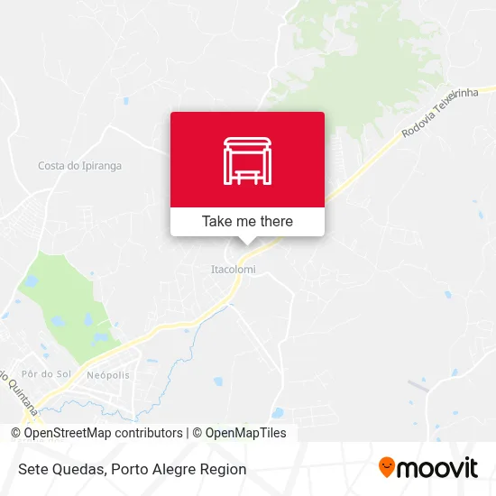 Sete Quedas map