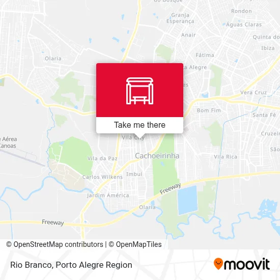 Rio Branco map