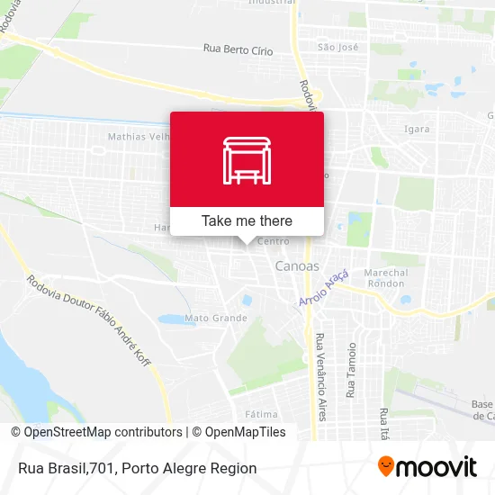 Rua Brasil,701 map