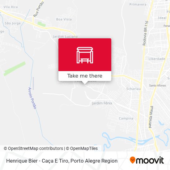 Henrique Bier - Caça E Tiro map