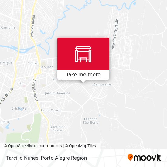 Tarcílio Nunes map