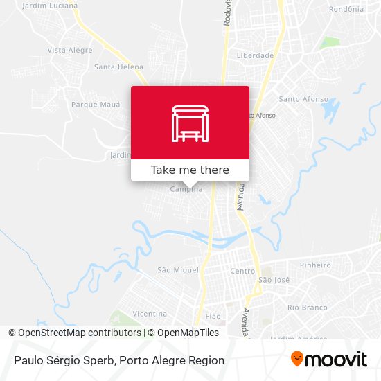 Paulo Sérgio Sperb map