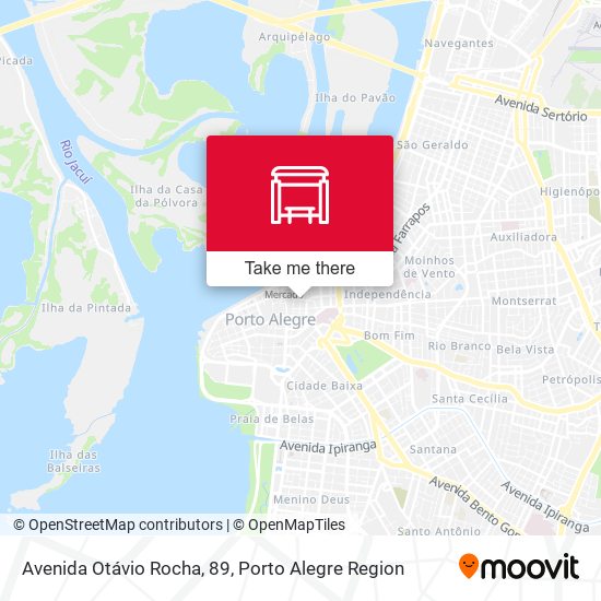 Avenida Otávio Rocha, 89 map