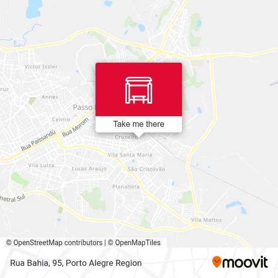 Rua Bahia, 95 map