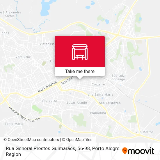 Rua General Prestes Guimarães, 56-98 map