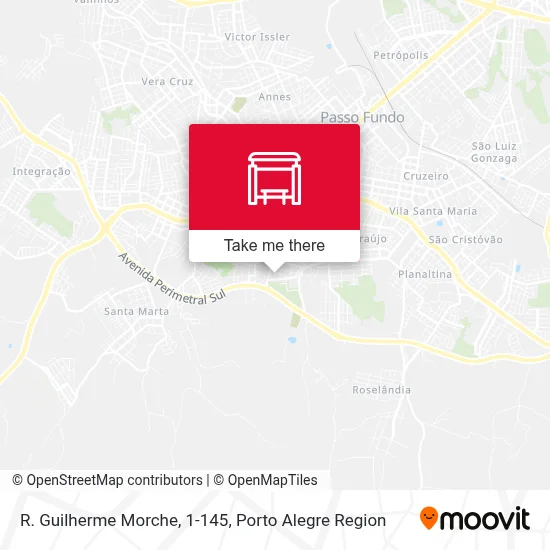 R. Guilherme Morche, 1-145 map