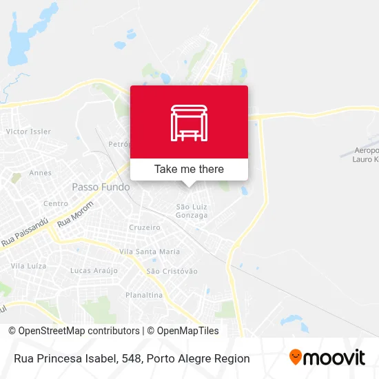 Rua Princesa Isabel, 548 map