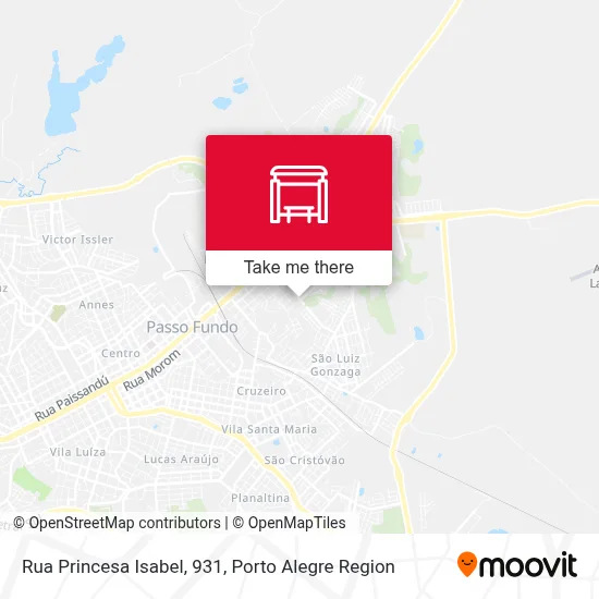 Rua Princesa Isabel, 931 map
