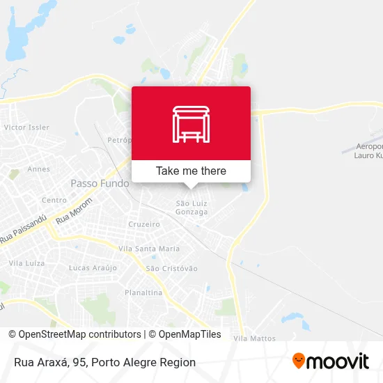 Rua Araxá, 95 map