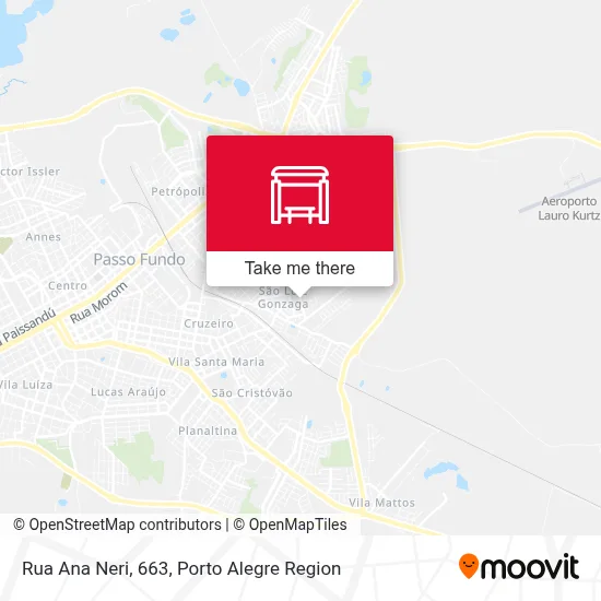 Rua Ana Neri, 663 map