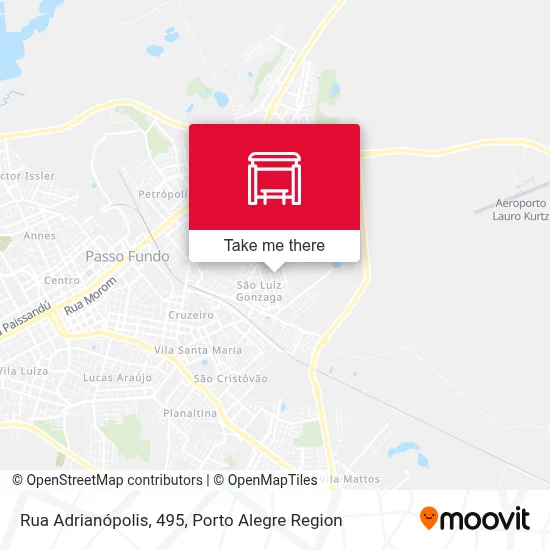 Rua Adrianópolis, 495 map