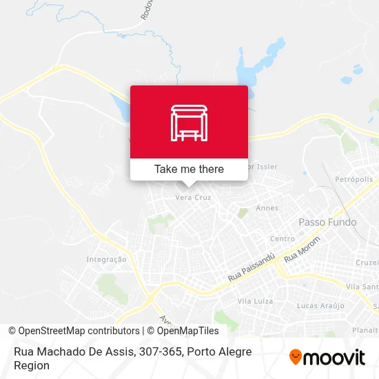 Rua Machado De Assis, 307-365 map