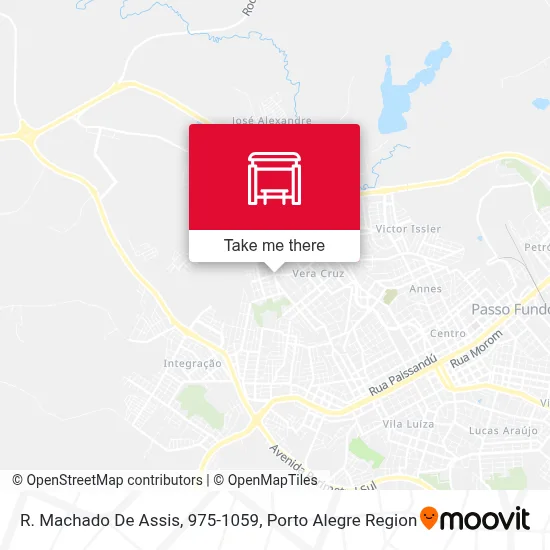 R. Machado De Assis, 975-1059 map