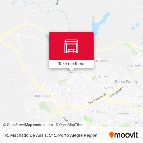 R. Machado De Assis, 545 map