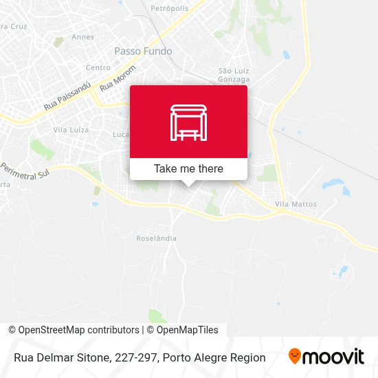 Rua Delmar Sitone, 227-297 map