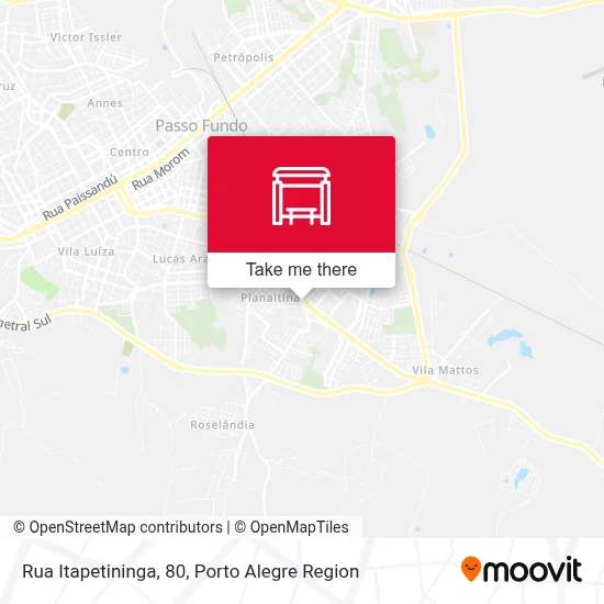 Rua Itapetininga, 80 map