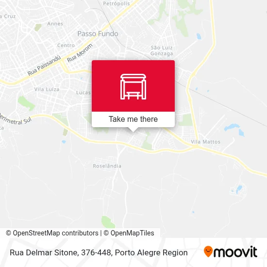 Rua Delmar Sitone, 376-448 map