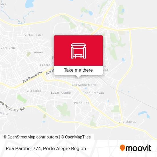 Rua Parobé, 774 map
