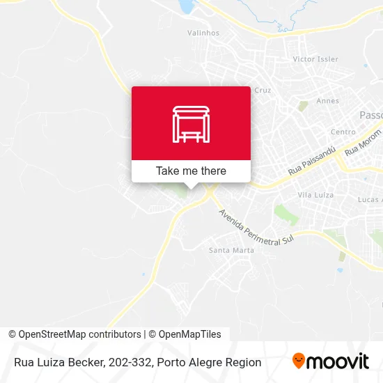 Rua Luiza Becker, 202-332 map