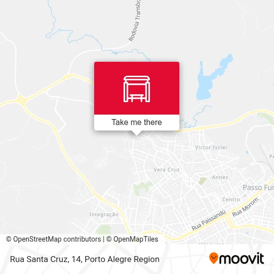 Rua Santa Cruz, 14 map