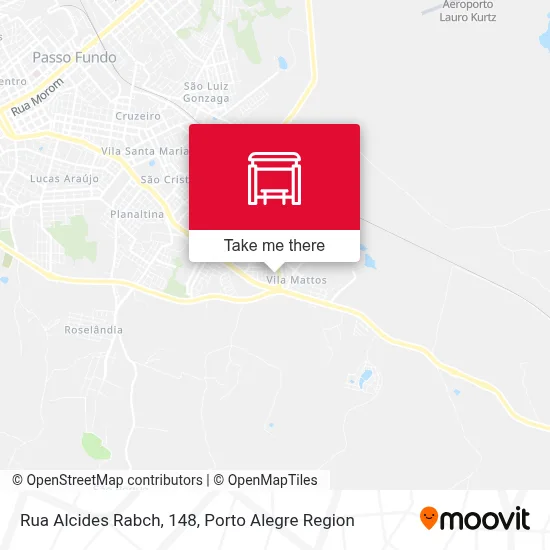 Rua Alcides Rabch, 148 map
