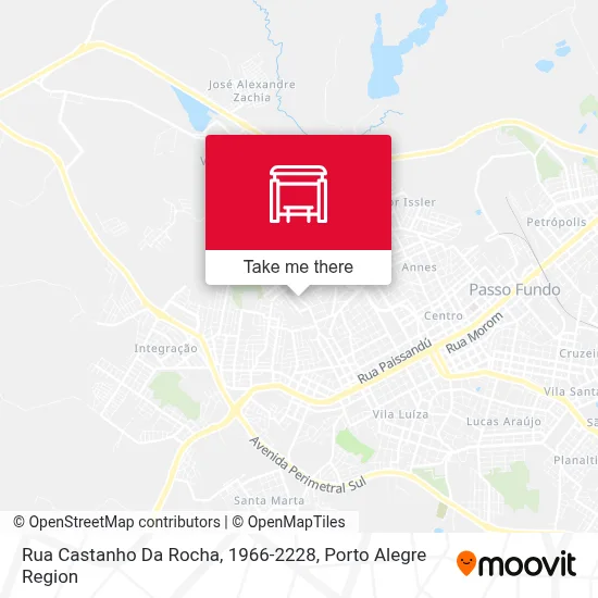 Rua Castanho Da Rocha, 1966-2228 map