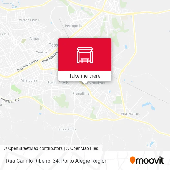 Rua Camilo Ribeiro, 34 map