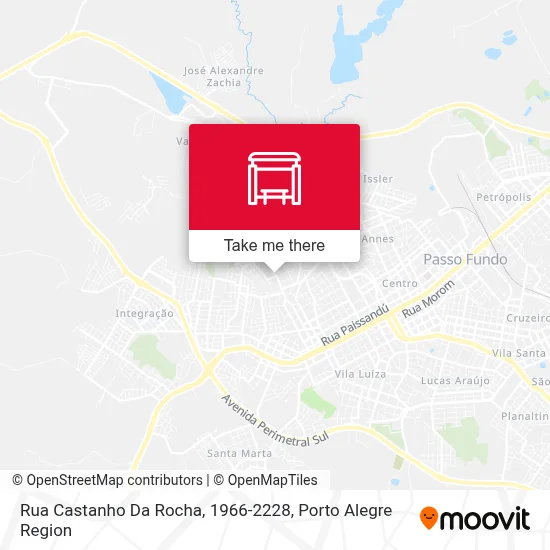 Rua Castanho Da Rocha, 1966-2228 map