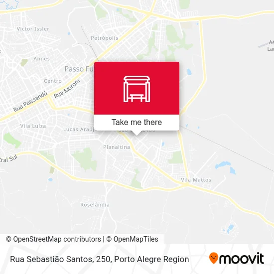 Rua Sebastião Santos, 250 map