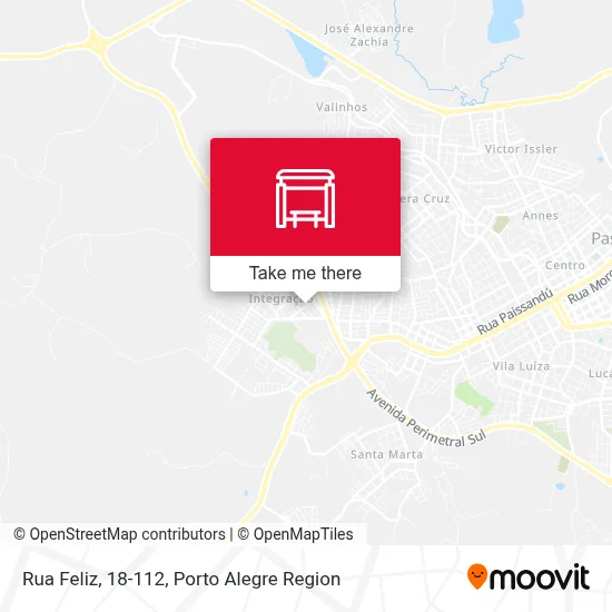 Rua Feliz, 18-112 map