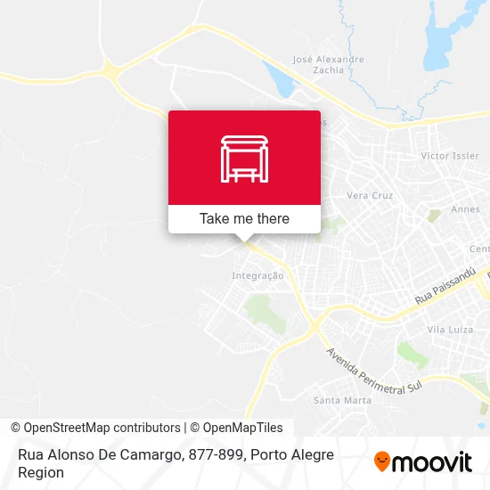 Rua Alonso De Camargo, 877-899 map