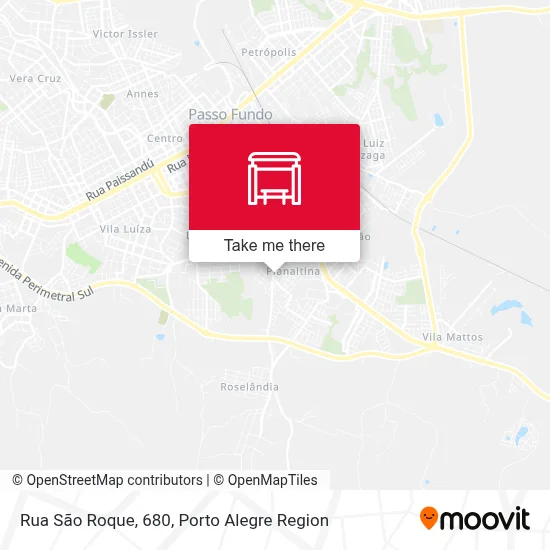 Rua São Roque, 680 map