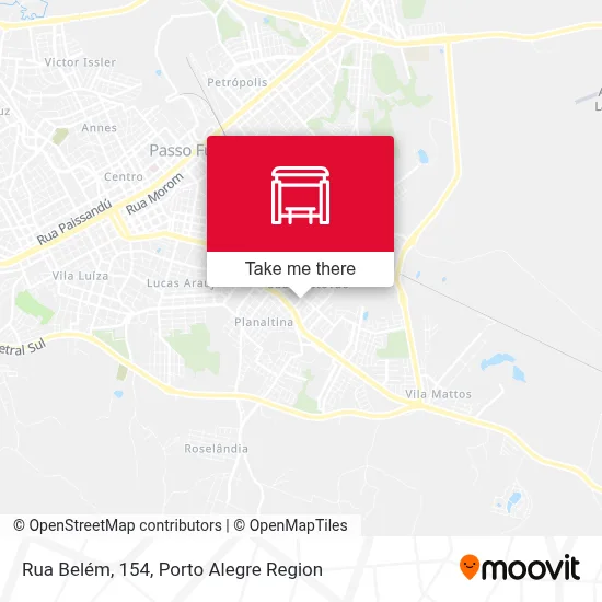 Rua Belém, 154 map