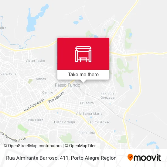 Rua Almirante Barroso, 411 map