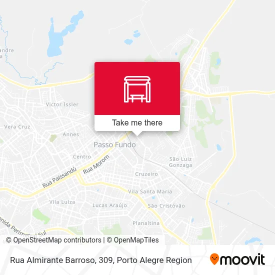 Rua Almirante Barroso, 309 map