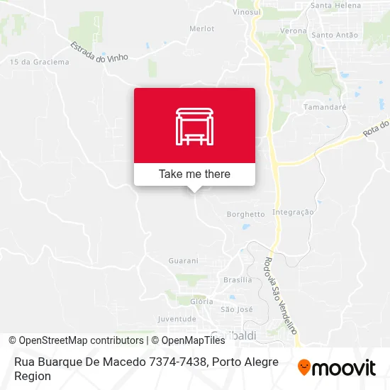 Rua Buarque De Macedo 7374-7438 map
