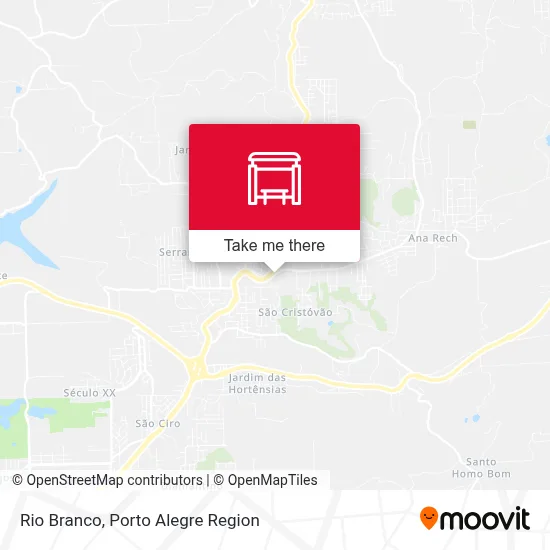 Rio Branco map