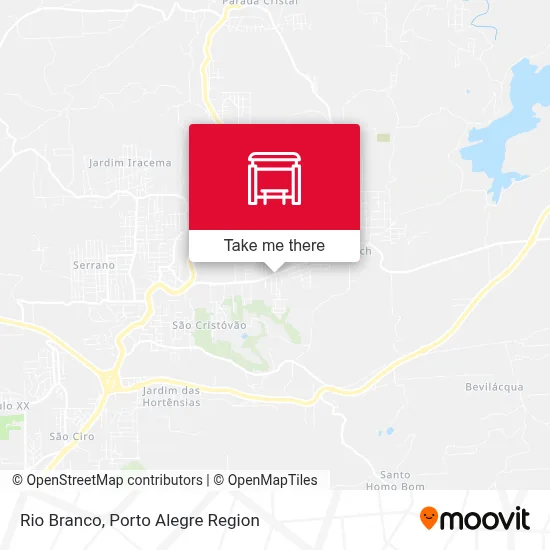 Rio Branco map